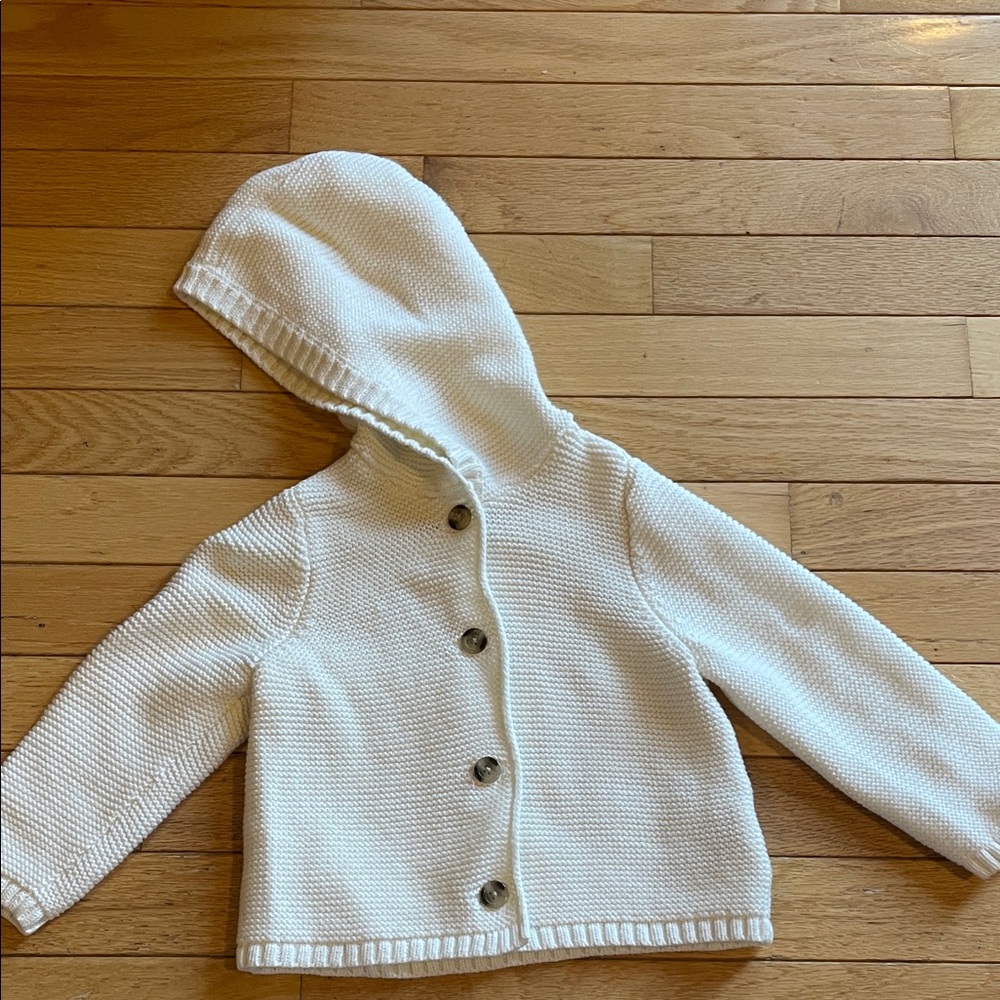 Old Navy Cream Knit Cardigan